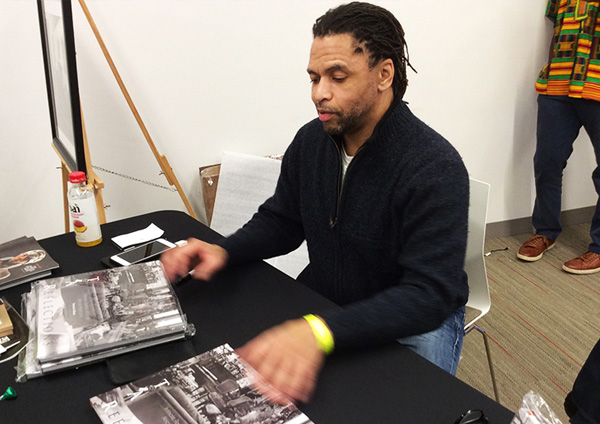 Artist Terrence Reese book signing