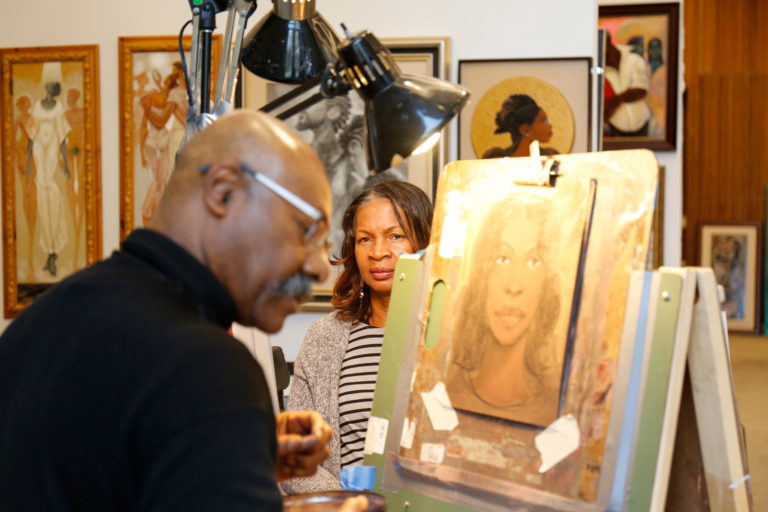 On-site portraiture at HFAS Chicago