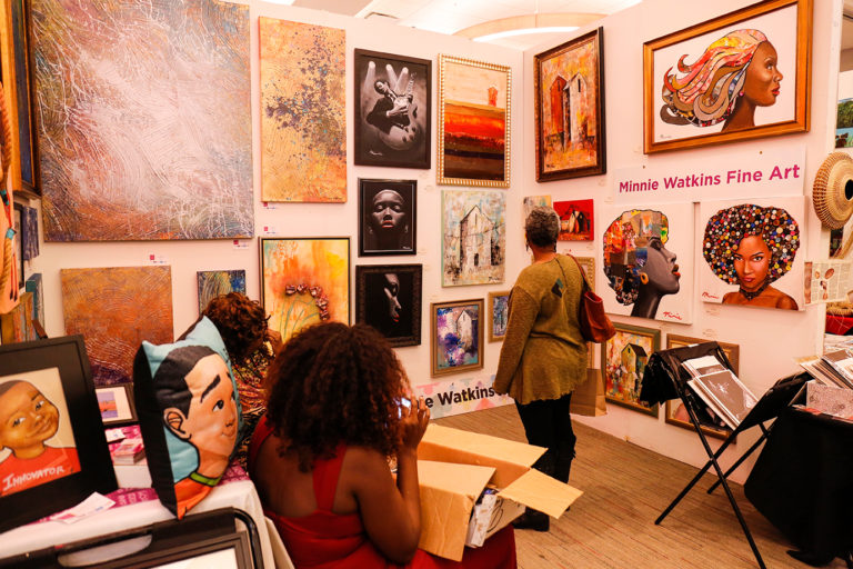 Minnie Watkins Fine Art Exhibit